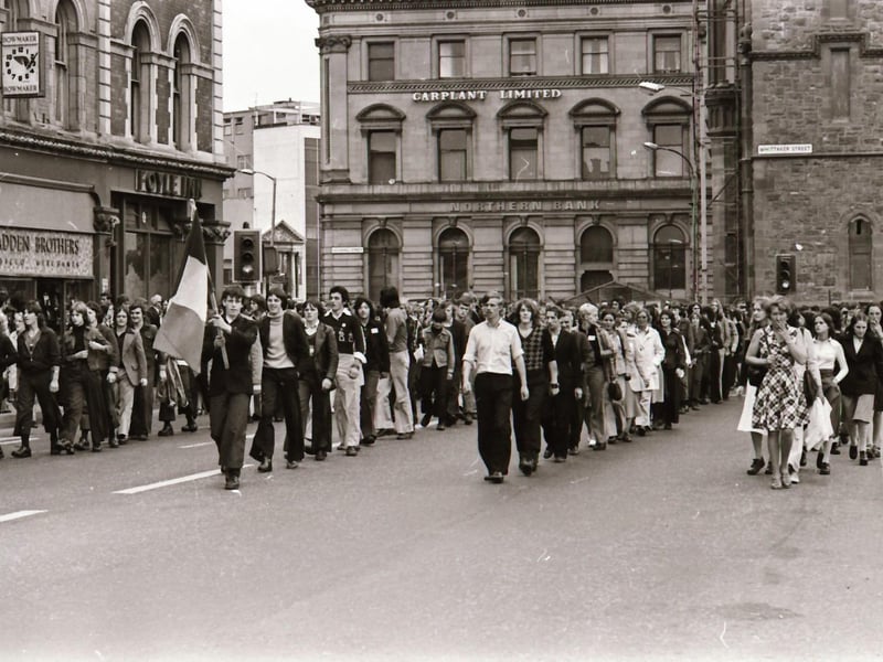 Internment anniversary demonstrations.