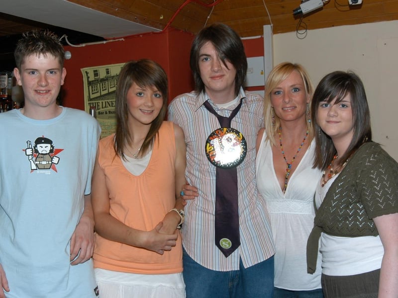 Parties in Derry in July 2005.