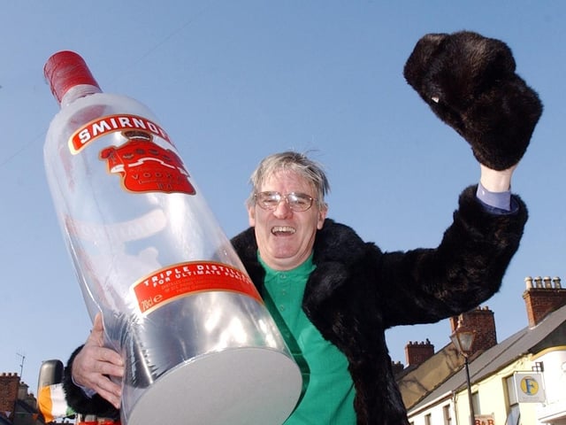 Buncrana St Patrick's Day in 2003:.