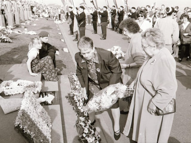 Easter commemoration in Derry.
