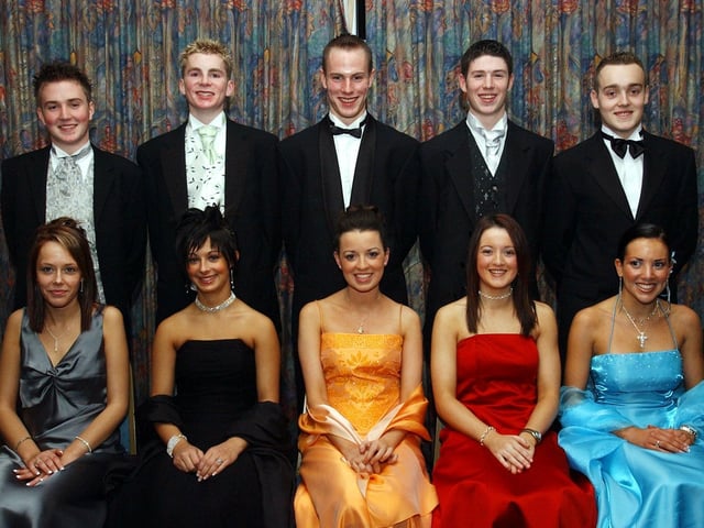 St Columb's College Formal 20 years ago in Derry in 2003