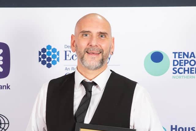 Social Enterprise Leader of the Year, Gary Rutherford, founder of ARC Fitness.
