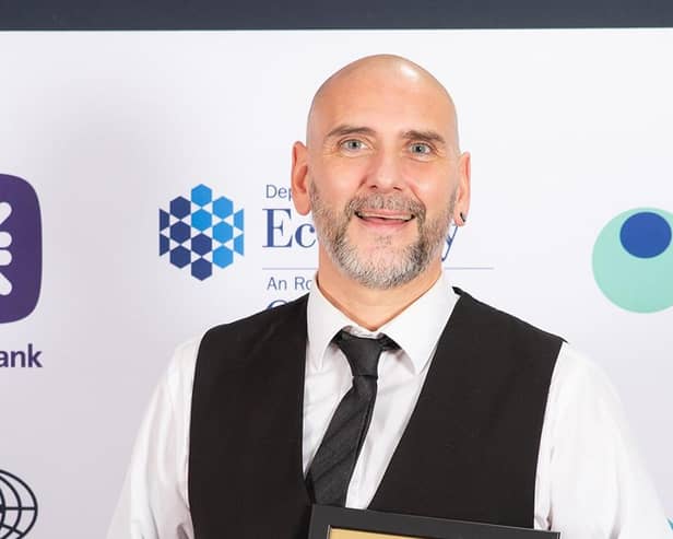 Social Enterprise Leader of the Year, Gary Rutherford, founder of ARC Fitness.