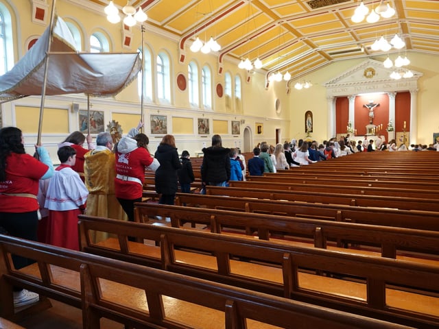 Corpus Christi Procession in Buncrana.