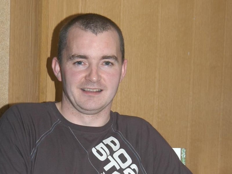 Parties and celebrations back in November 2004 : Shaun.