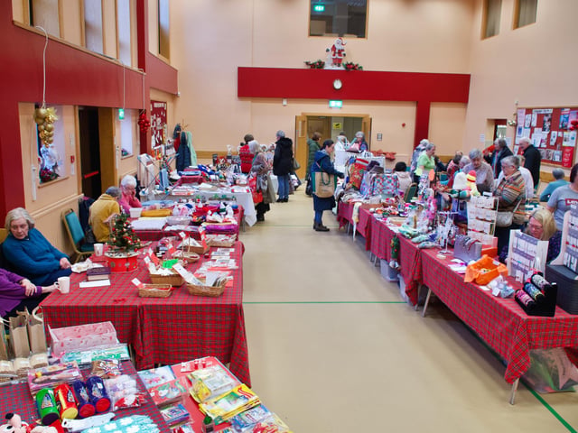 The Clooney Hall Christmas Fair and Coffee Morning at the weekend.