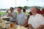 Derry and Donegal people enjoying a night at Lifford races in June 2005.