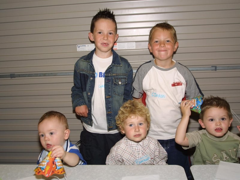 Parties and celebrations in Derry back in August 2004. Tiernan O'Donoghue.