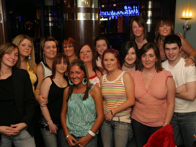 Party celebrations back in April 2004.