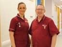 Rebecca Harte, Children’s Respiratory/Allergy Nurse and Damien McHugh, Paediatric Diabetes Specialist Nurse at South West Acute Hospital, Enniskillen