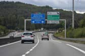 The motorway in France.