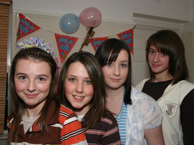 Birthday Girl Natasha Ferguson with friends left to right Jenny Caldwell Jade Ferguson and Jenni Loughrey 9463dd : .