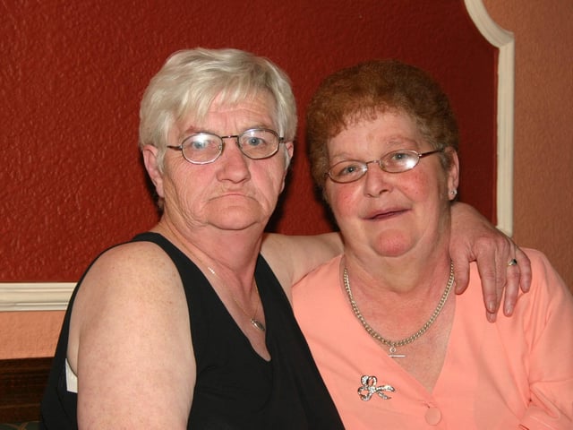 Kathleen Kennedy and Anne Moore. : Parties and celebrations in April 2005: Du Pont fundraising do for Meningitis Research.