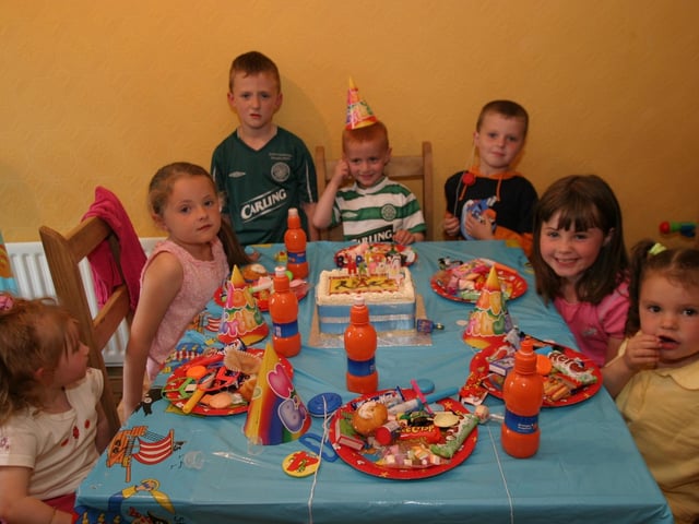 Parties and celebrations in June 2004: Padraig McGinley.