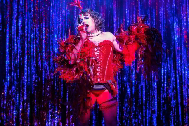 Adam Strong stars as Frank 'n' Furter in Rocky Horror Show