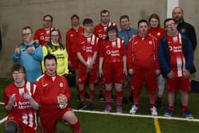 The Sligo Rovers team pictured before the start of Sunday's tournament. (Jim McCafferty Photography)