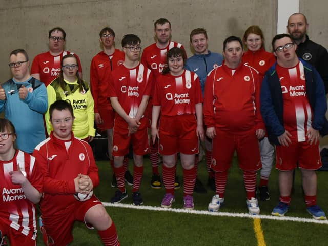 The Sligo Rovers team pictured before the start of Sunday's tournament. (Jim McCafferty Photography)