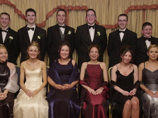 Scoil Mhuire School Formal in January 2002.