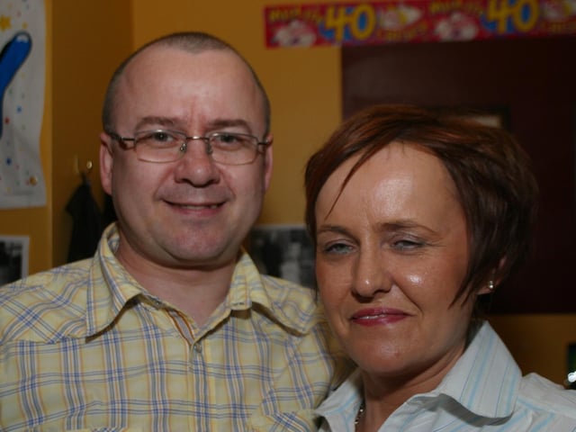 Parties and celebrations in July 2004: The Burke twins.