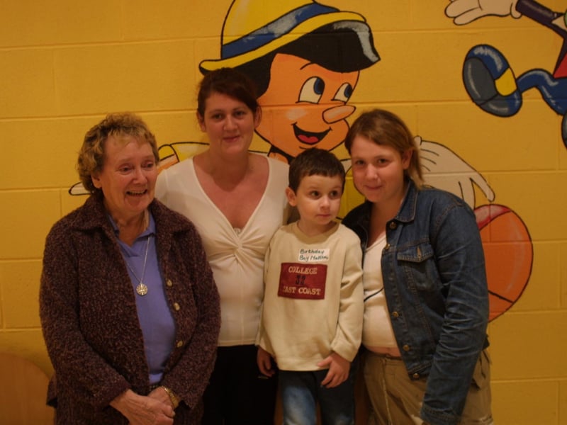 Derry people partying in September 2003