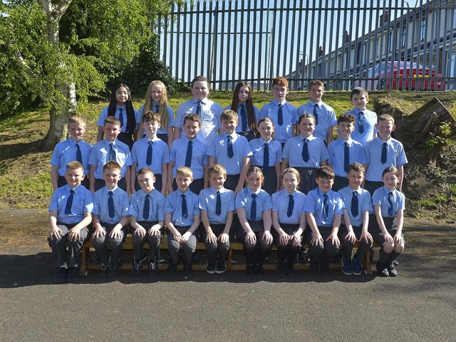 Mrs Morrison’s P 7 class at St Anne's Primary School.
