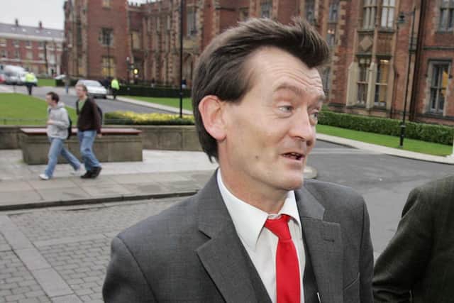 Former front man for punk band The Undertones Fergal Sharkey.