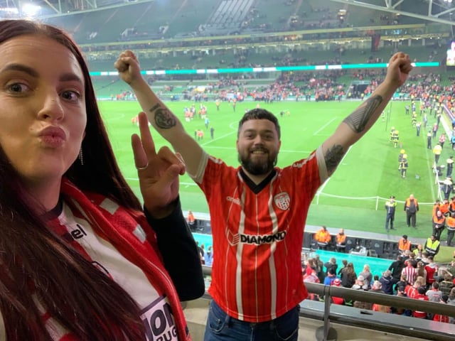 Derry's fan pics from the FAI Cup Final