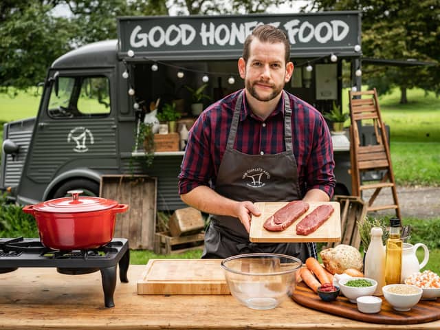 Pictured: Local chef, James Devine