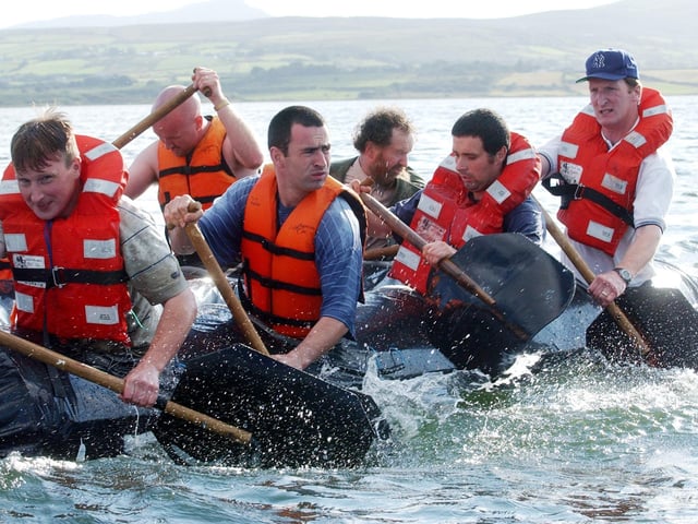 Malin Raft Race in 2003.