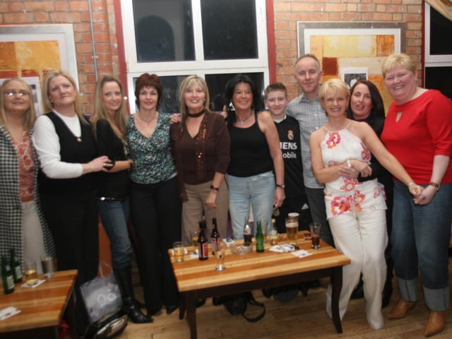 The big 50th birthday party for Rosemarie back in 2005.