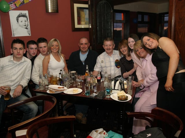 Parties and celebrations in Derry in May 2004.