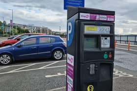 Queen's Quay car park is one of the options listed for parking.