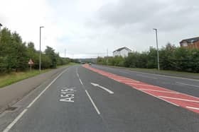 The incident occurred between the Madamsbank Roundabout and Glengalliagh Roundabout on Wednesday night.