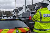 Local Response Policing Team (LPT) officers in Eglinton on Tuesday.