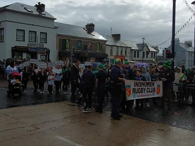 St Patrick's Day in Moville March 17, 2023.