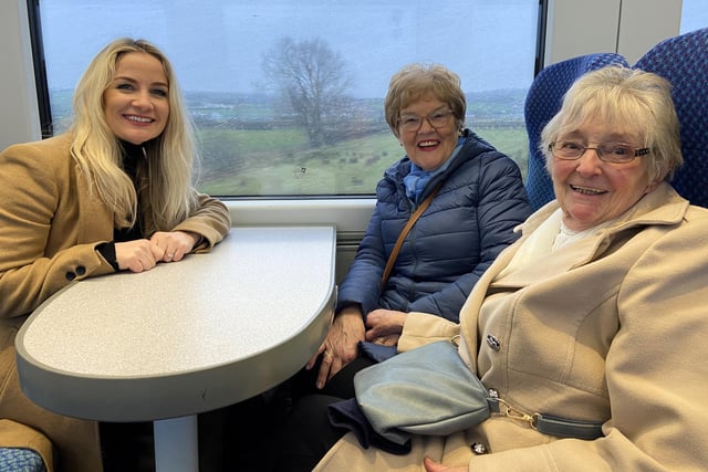 Anna Cassidy and Kathleen Carr from the Waterside chat to Holly Hamilton, BBC Sunday Morning Live