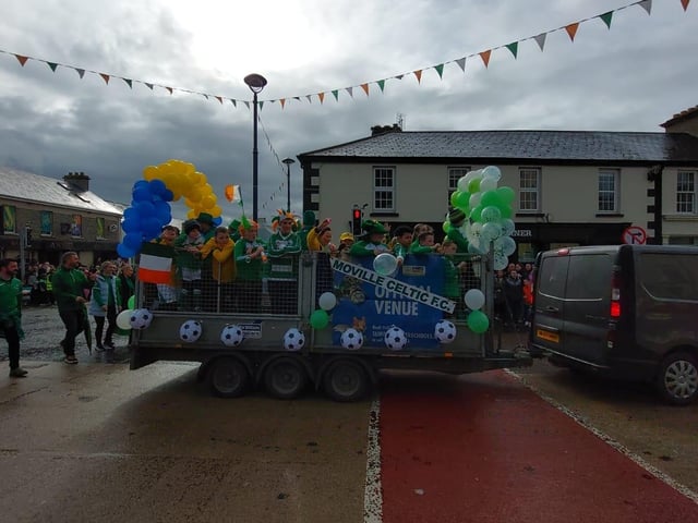 St Patrick's Day in Moville March 17, 2023.