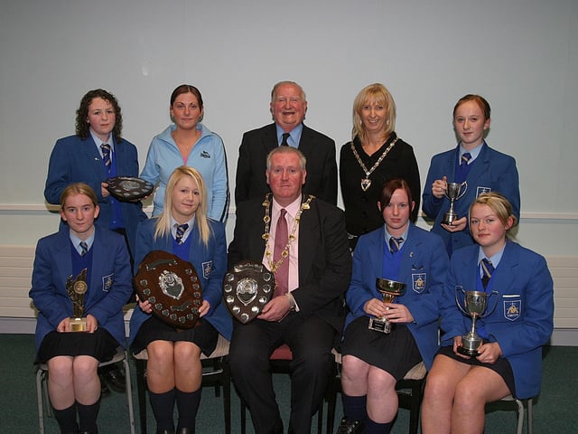 Derry and Donegal secondary school pupils in October 2003