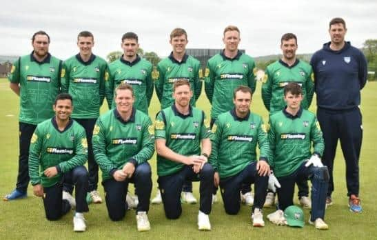 The North West Warriors side which lost to Leinster Lightning, at Bready, on Tuesday.