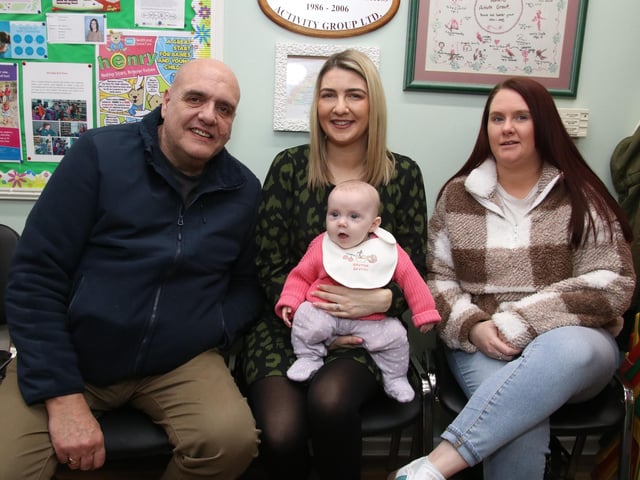 Norman Jenkins, Gemma Doherty, Ená Blackburn and Lisa Taylor. (Photo - Deirdre Heaney, nwpresspics) : .
