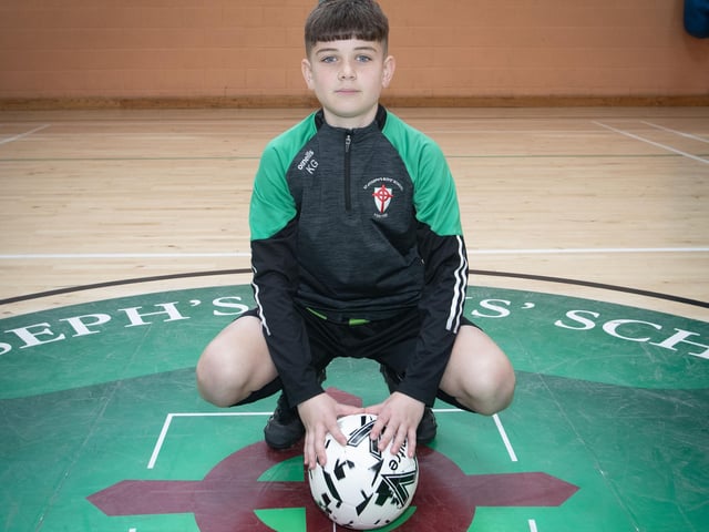 Kian Gibbons (Defender, Capt.) Club = Newell Academy: An energetic, quick, and tough tackling player who works tirelessly for his team. Confident on the ball and loves to play out from the back.