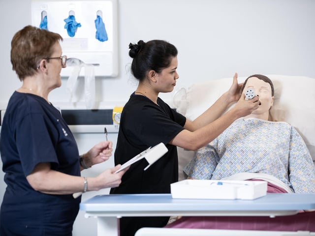 School of Nursing and NMC Competence Test Centre. (Photo: Nigel McDowell / Ulster University)