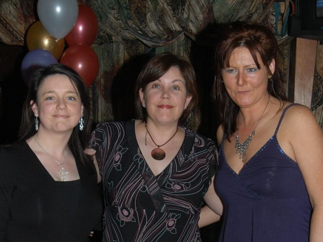 Patricia McCallion's 40th birthday with family and friends.