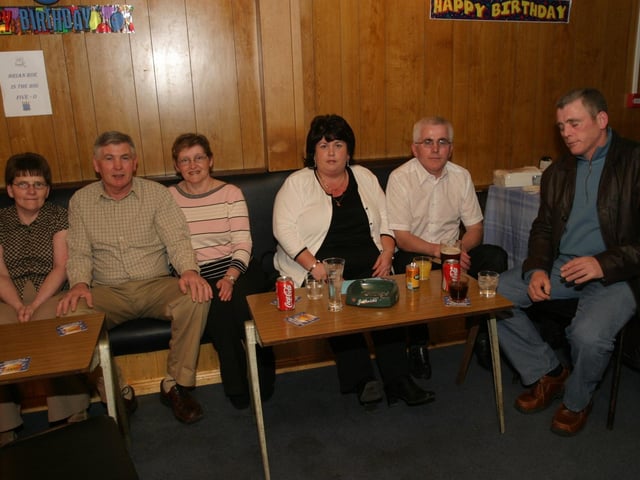 Party celebrations back in 2004: Brian McCloskey