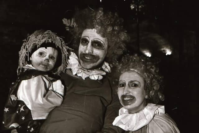 Derry folks dressed up for Halloween night, back in October 1994.