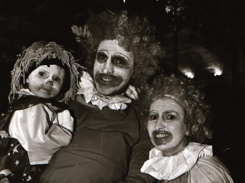Derry folks dressed up for Halloween night, back in October 1994.