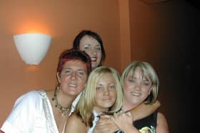 Revellers seeing in the New Year in the Carraig on December 31, 2000