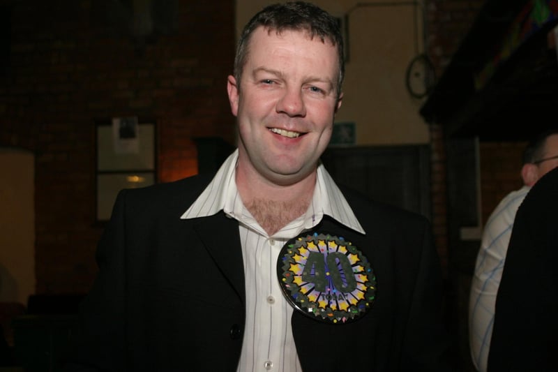 Party celebrations back in 2004: Neil Forbes.
