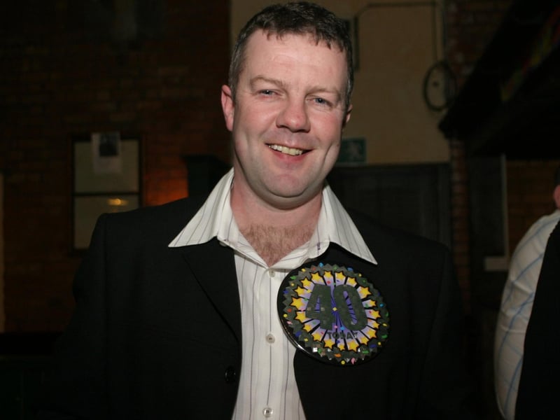Party celebrations back in 2004: Neil Forbes.