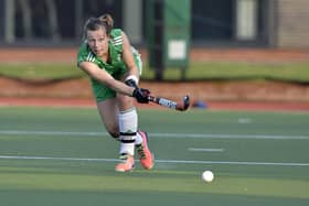 Ireland Megan Frazer in action against Spain.